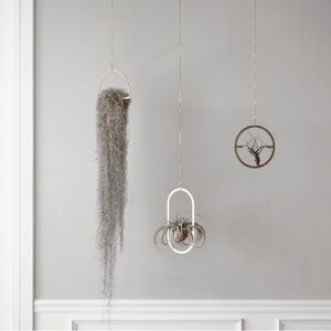 Small Good Things Semi-Circle Plant Mobile, Gold